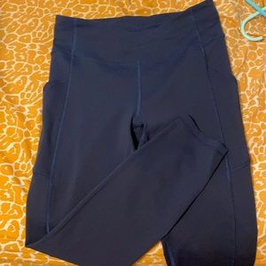INVIGORATE LULU LEMON LEGGINGS - navy